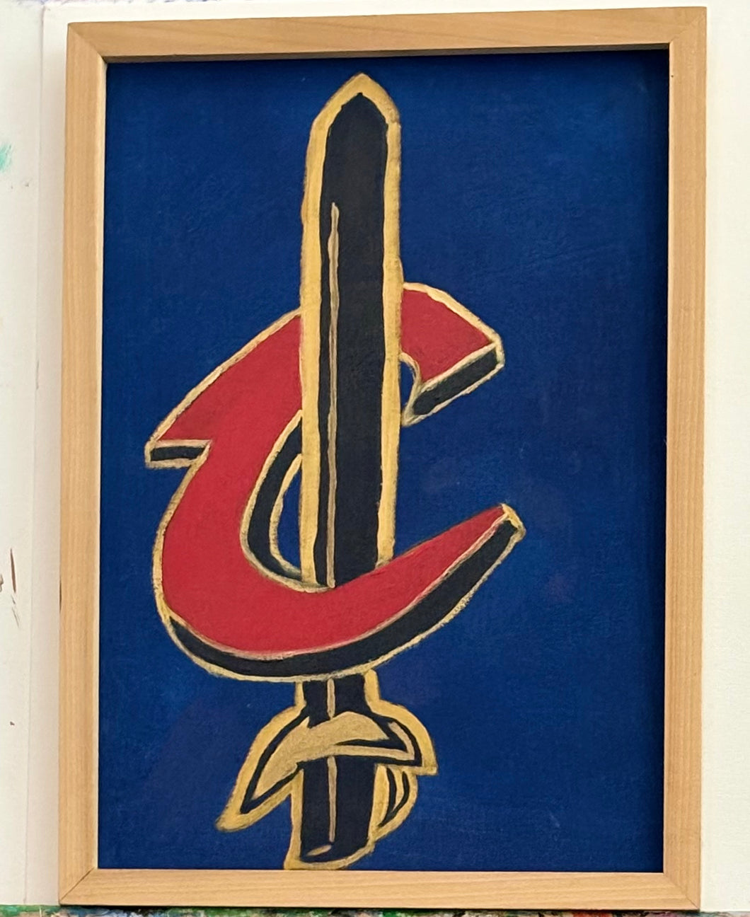 Cleveland cavaliers logo(framed)