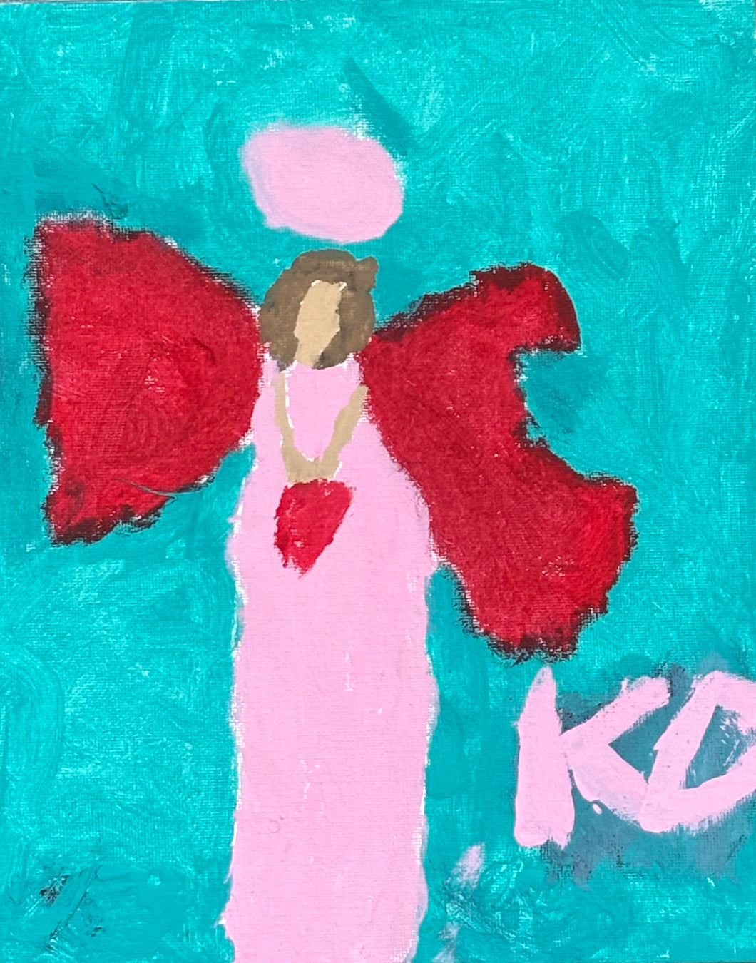 Heart Keeper Angel (Print)